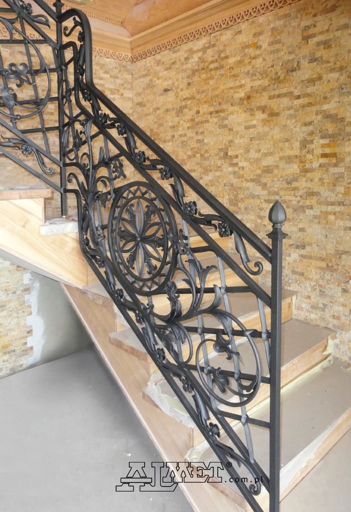 Interior Wrought Iron Staircase Railings Balustrades Handrails