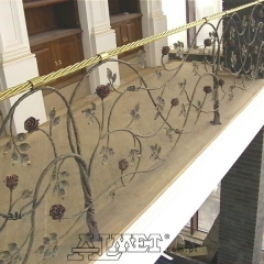 balustrady-porecze-schodowe-polerowany-mosiadz-pnacze-roz-b161b